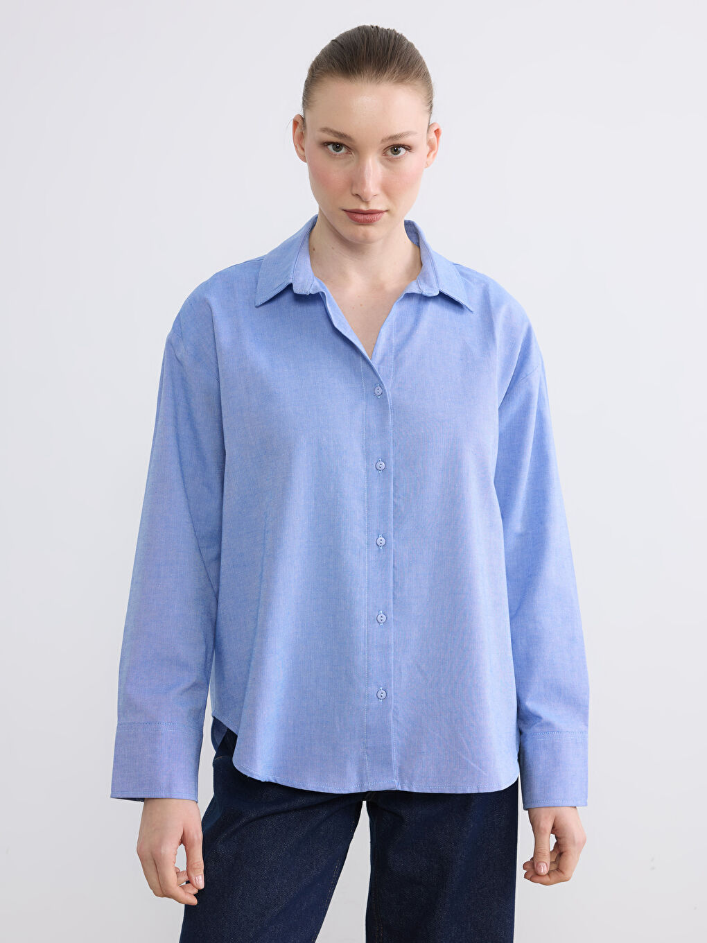Woman BLUE Shirt