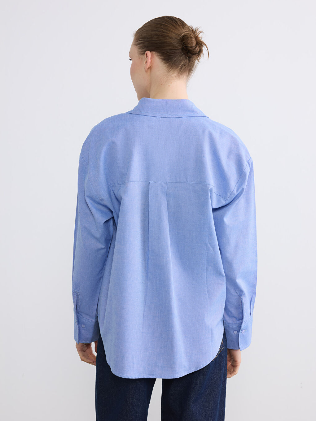 Woman BLUE Shirt-3
