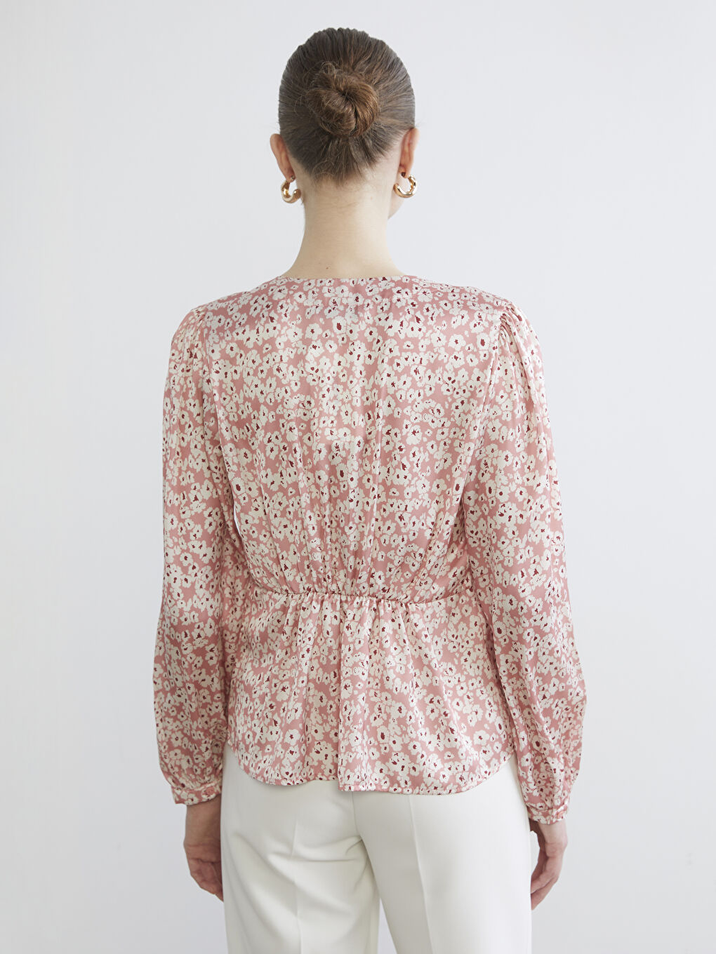 Woman PINK Blouse-3