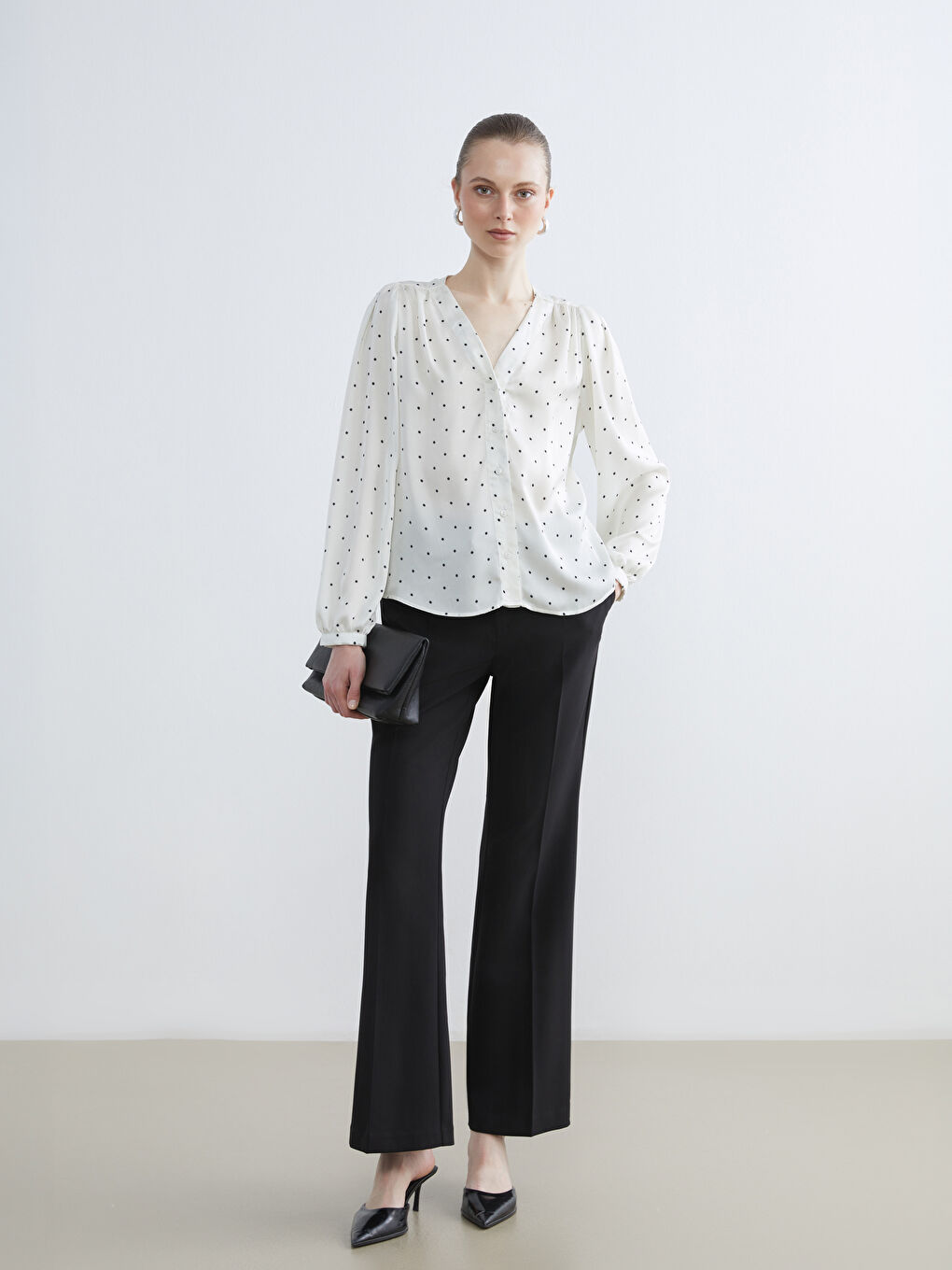 Woman WHITE Blouse-1