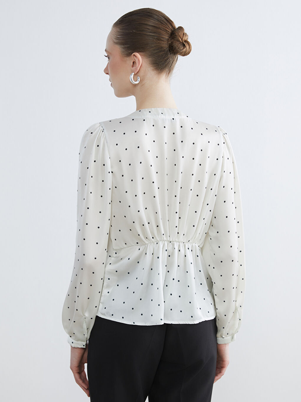 Woman WHITE Blouse-3