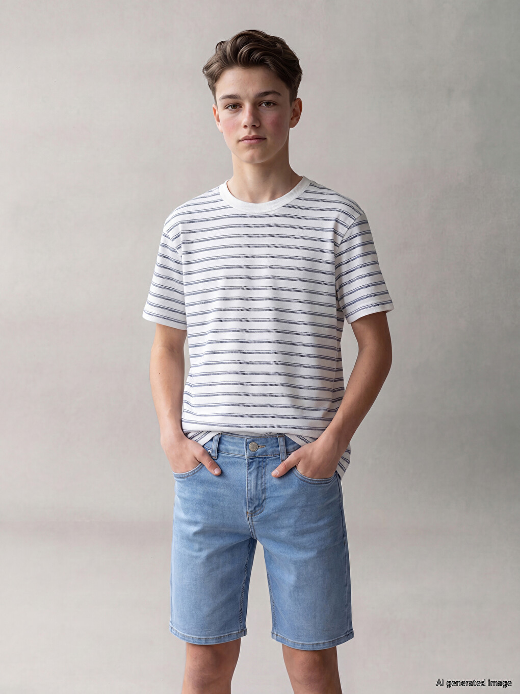 Boys' Denim Shorts-1