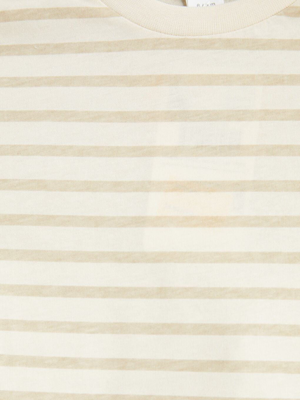 Ekru Çizgili Erkek Bebek Takım-3