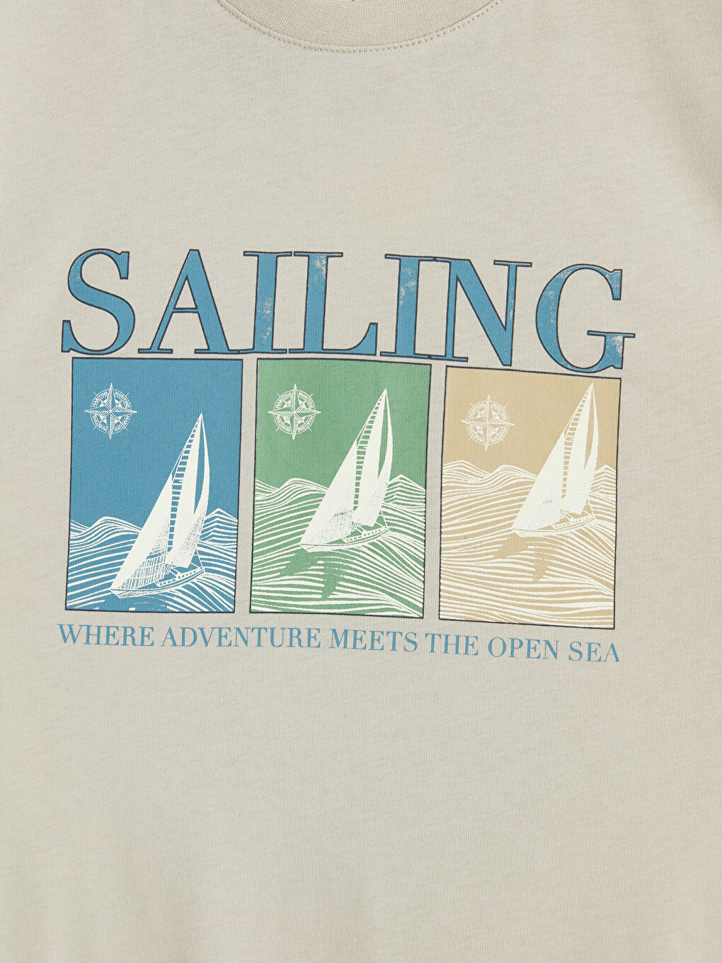 Crew Neck Printed Men's Jersey T-Shirt-6