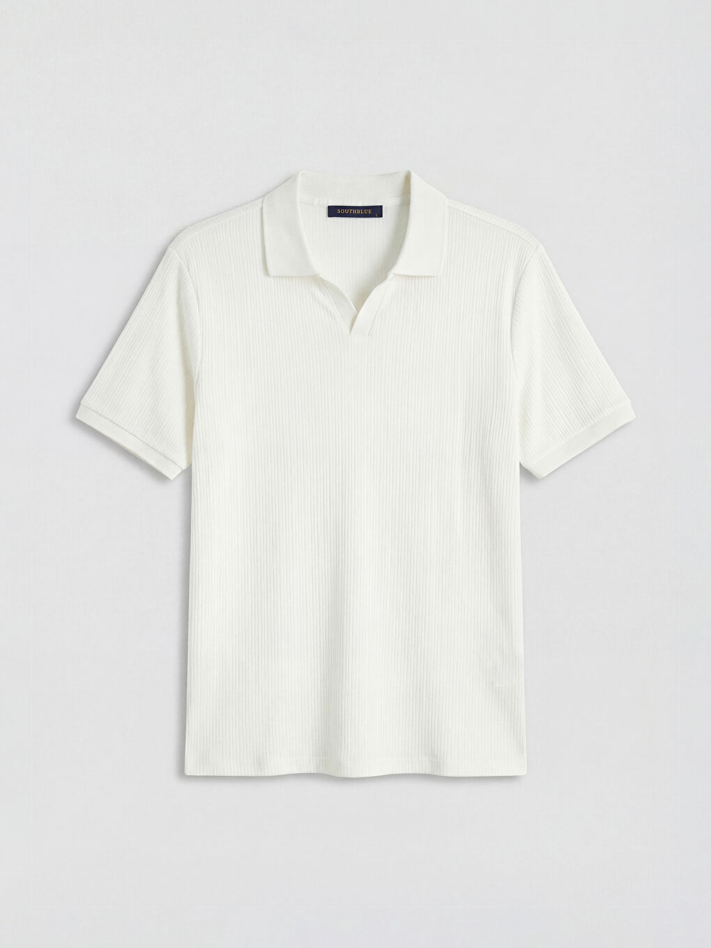 Ekru Polo Yaka Erkek Tişört