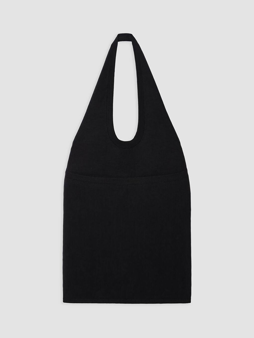 Halter Yaka Kadın Triko Atlet-1