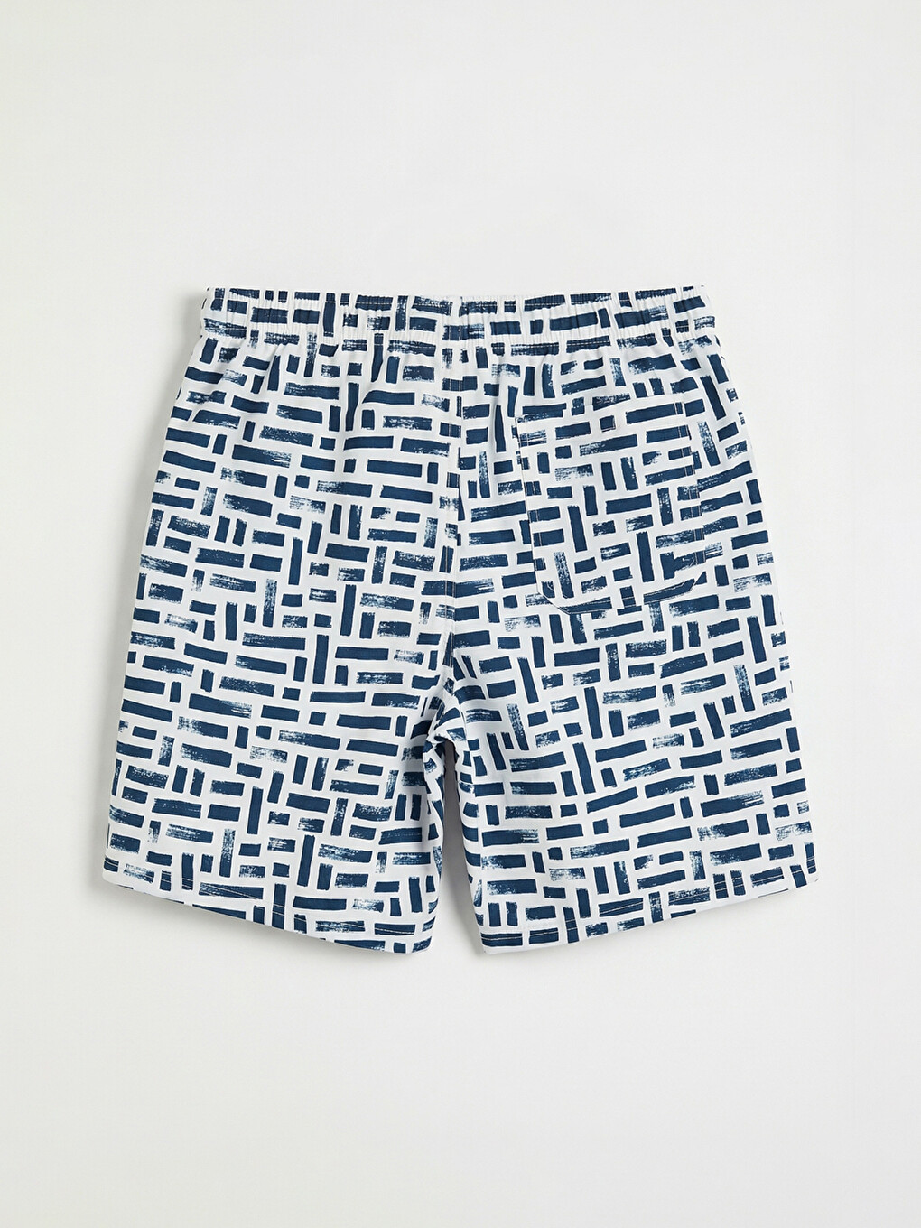 Knee Length Patterned Men's Swimming Shorts-4