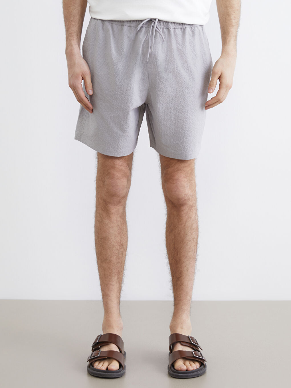 Short Length Men's Swimming Shorts-1