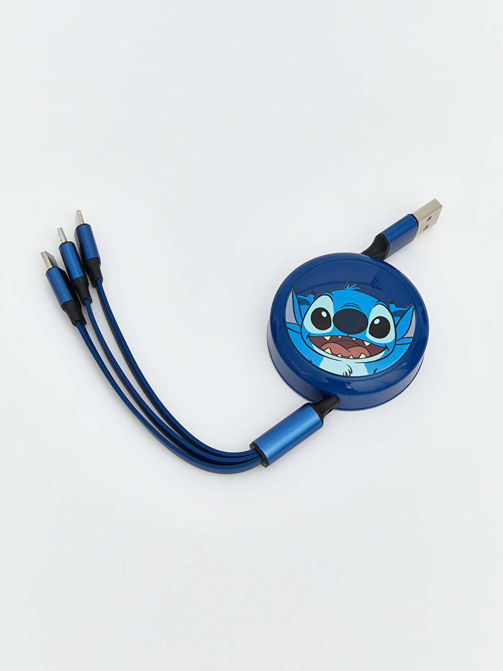 Stitch Figürlü Çoklu Şarj Kablosu-2