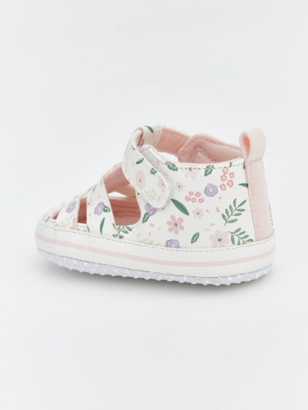 Hook and Loop Fastening Baby Girls' Sandals-4