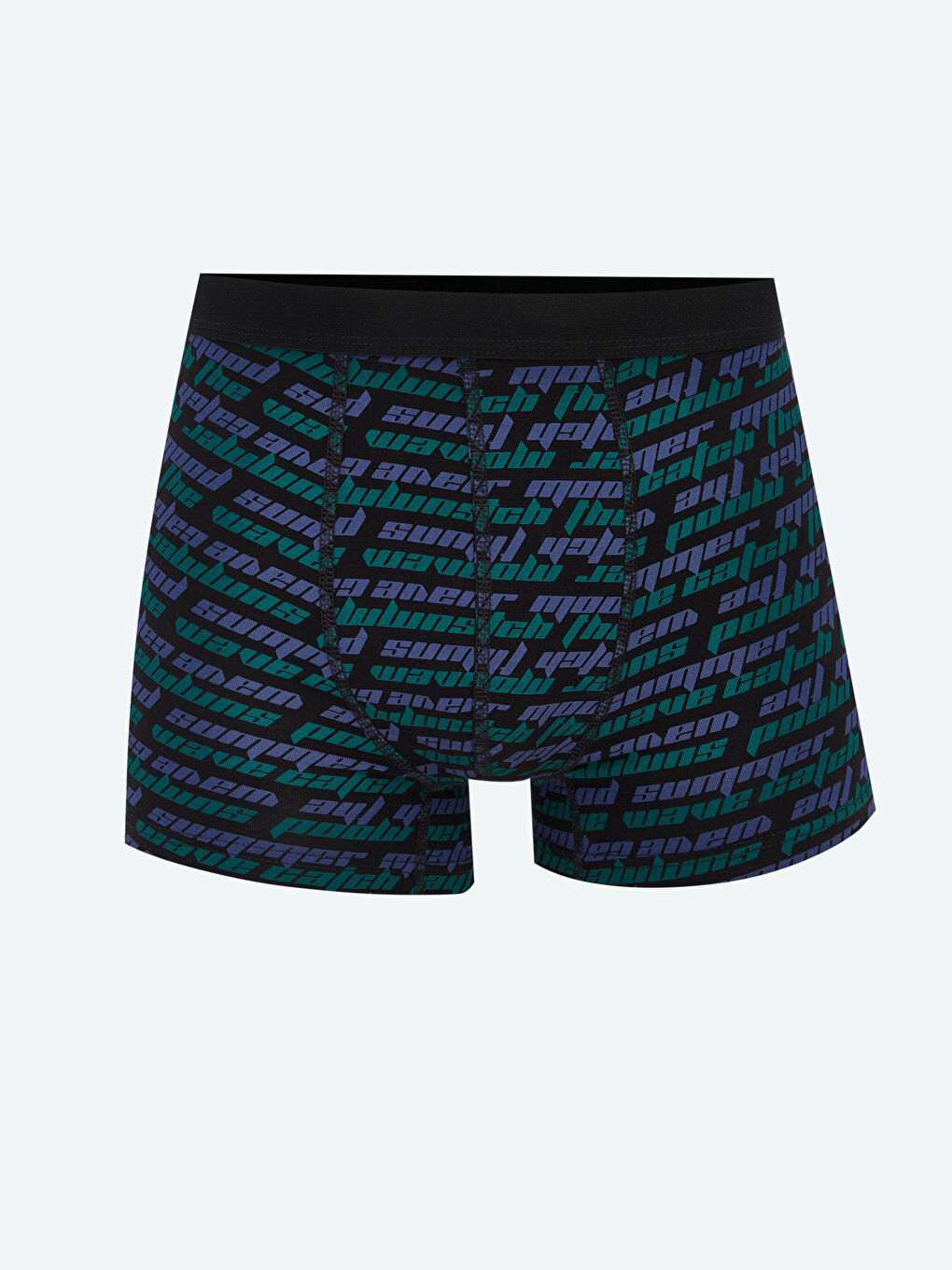 Man BLACK Boxer Briefs-1