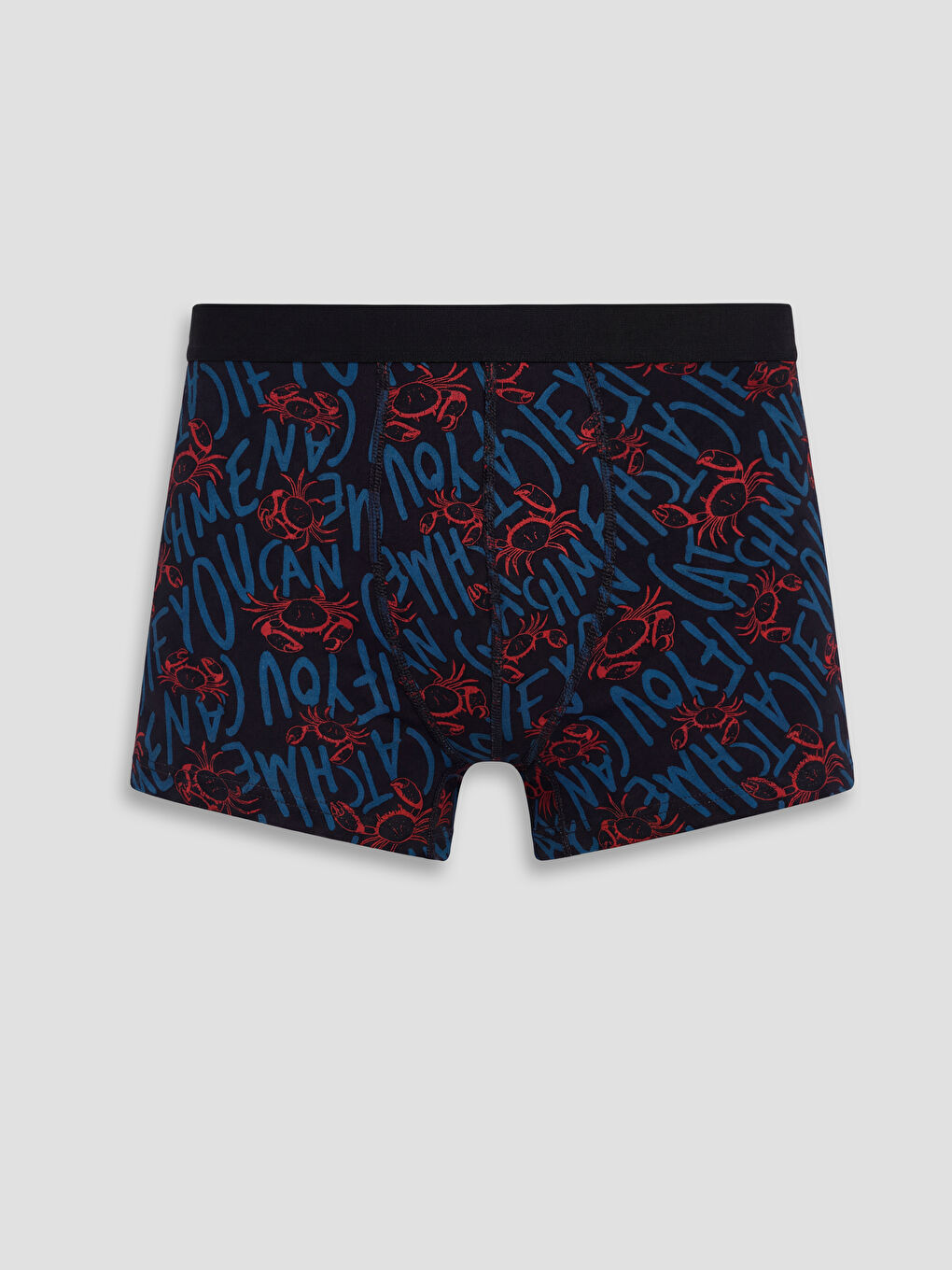 მამაკაცები შავი ბოქსერ საცვლები-1