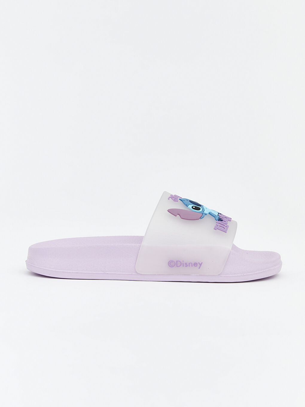 Stitch Printed Baby Girls' Sliders-1