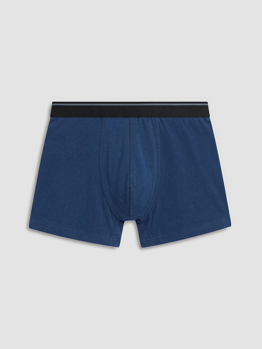 Siyah Pamuklu Esnek Erkek 3'lü Boxer-2