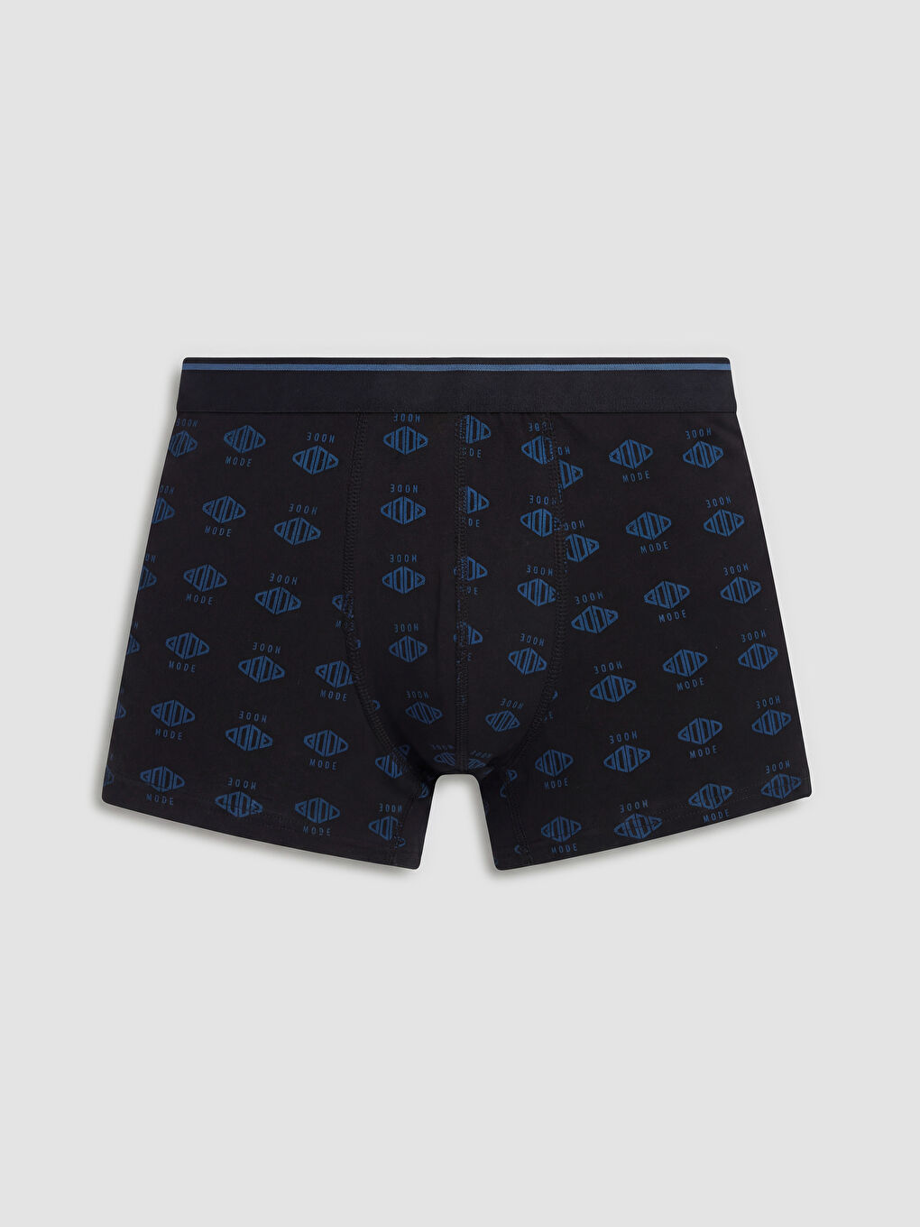 Siyah Pamuklu Esnek Erkek 3'lü Boxer-3