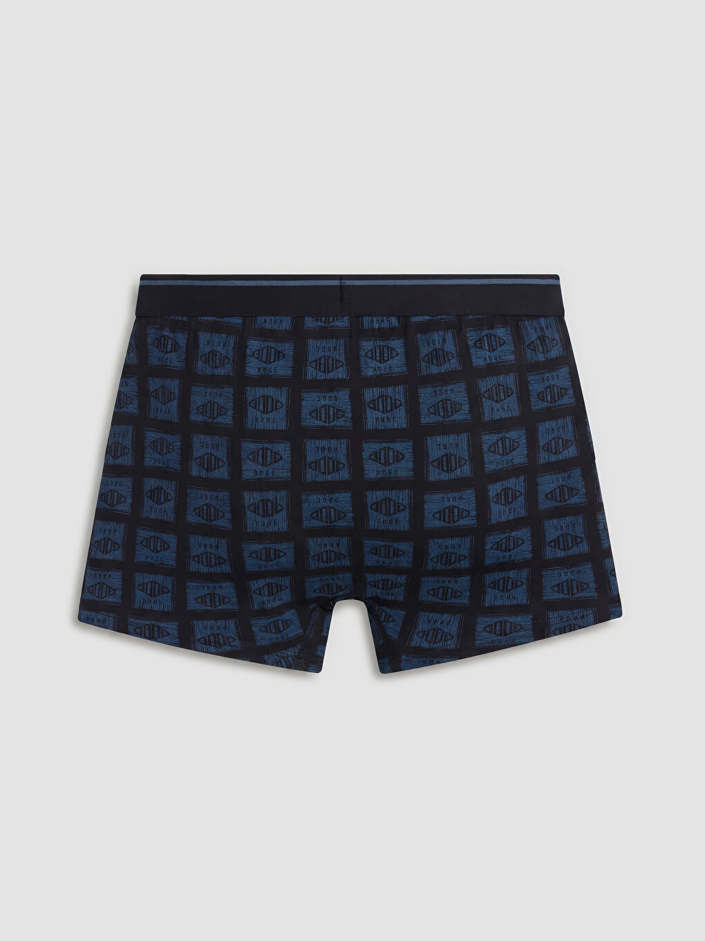 Siyah Pamuklu Esnek Erkek 3'lü Boxer-4