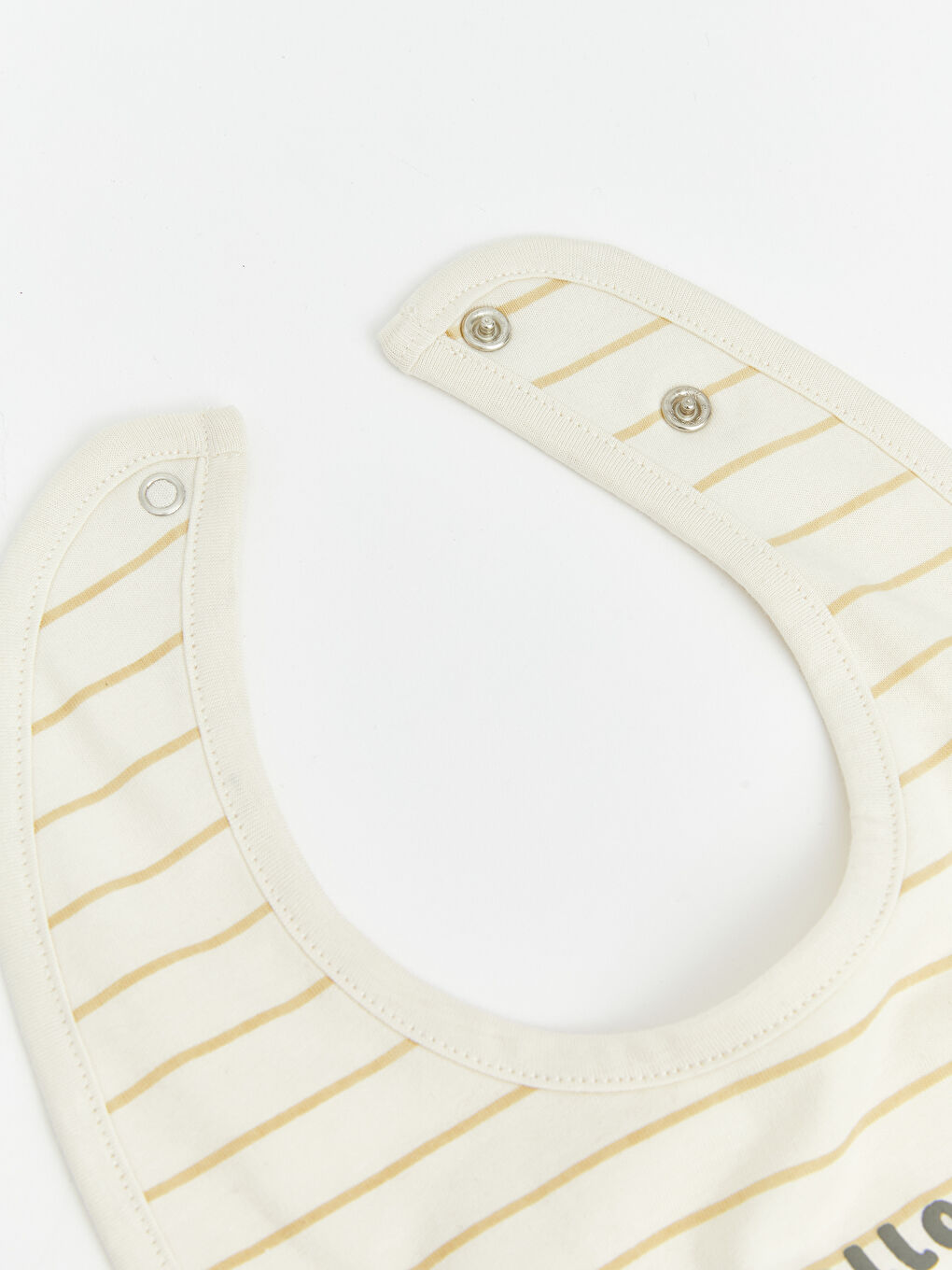 Бебе момче Екрю Престилка за хранене на бебе-2