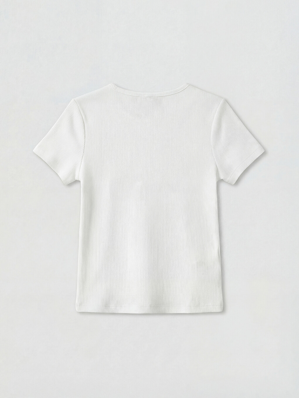 T-shirt Blanc Fille-1