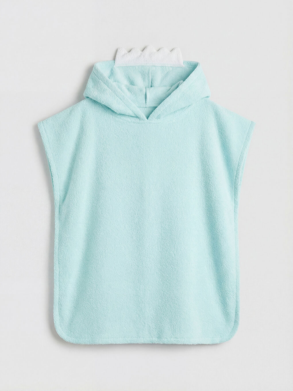 Turkuaz Hayvan Figürlü Bebek Panço Havlu