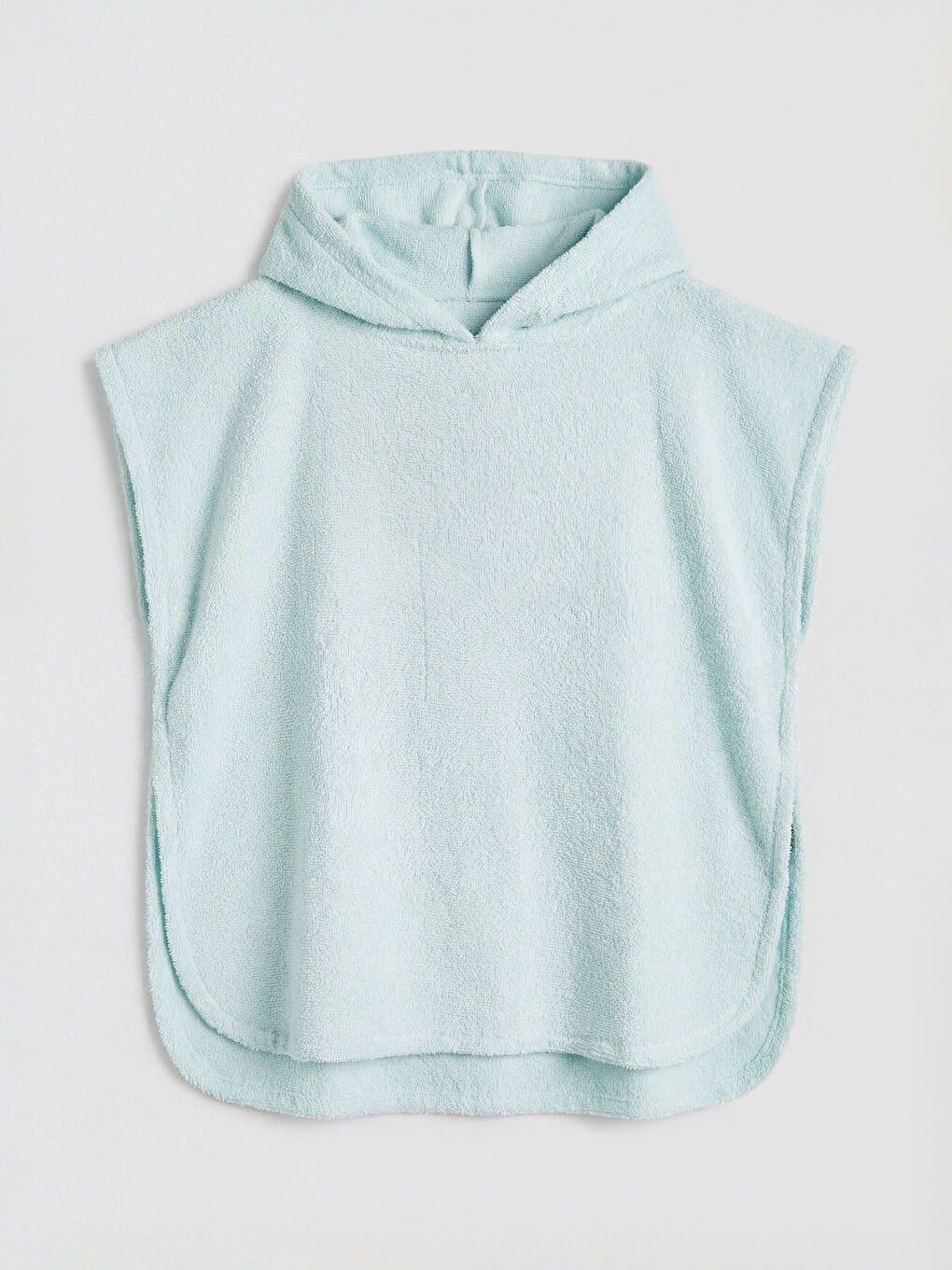 Turkuaz Hayvan Figürlü Bebek Panço Havlu-2