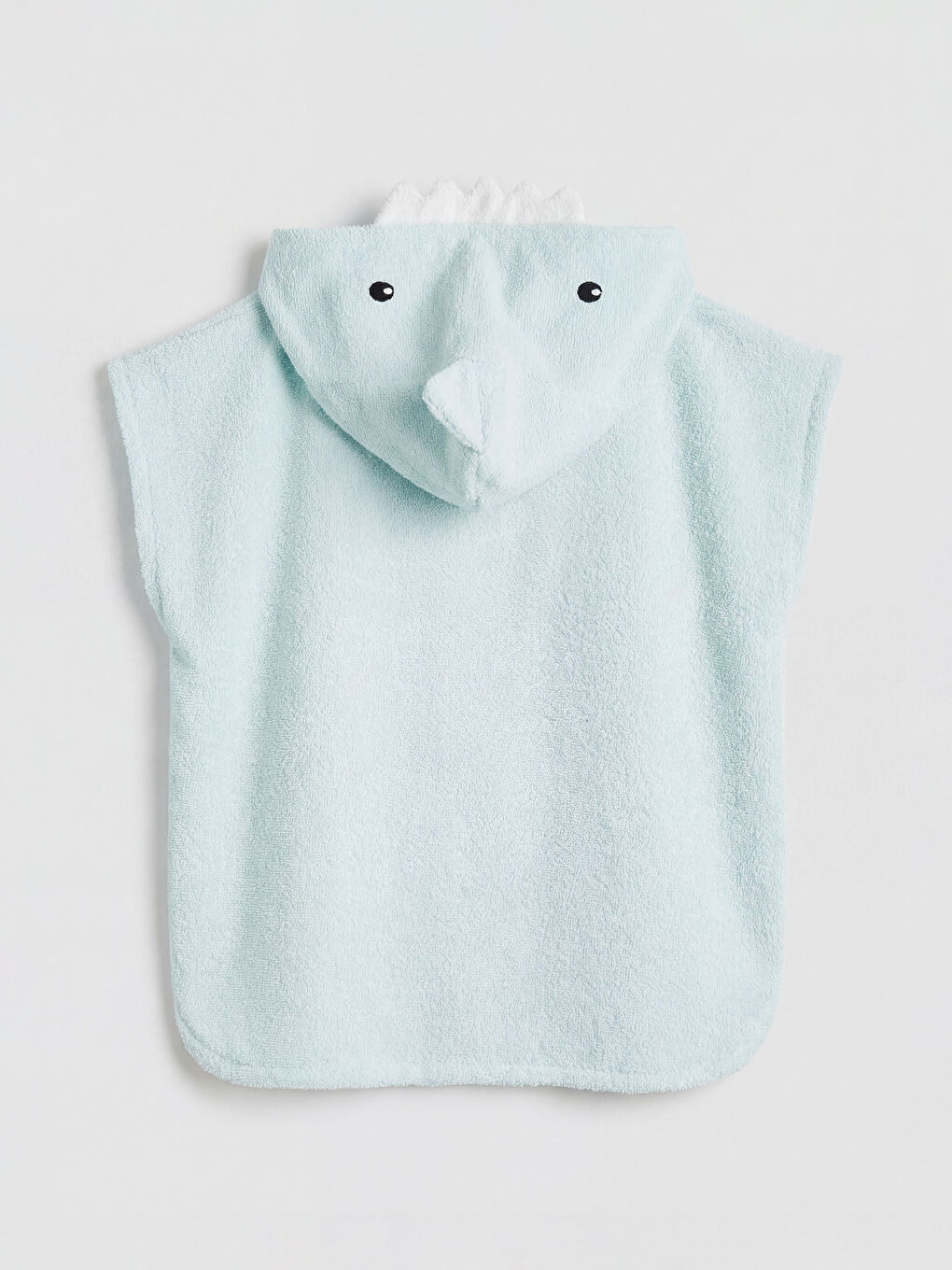 Turkuaz Hayvan Figürlü Bebek Panço Havlu-3