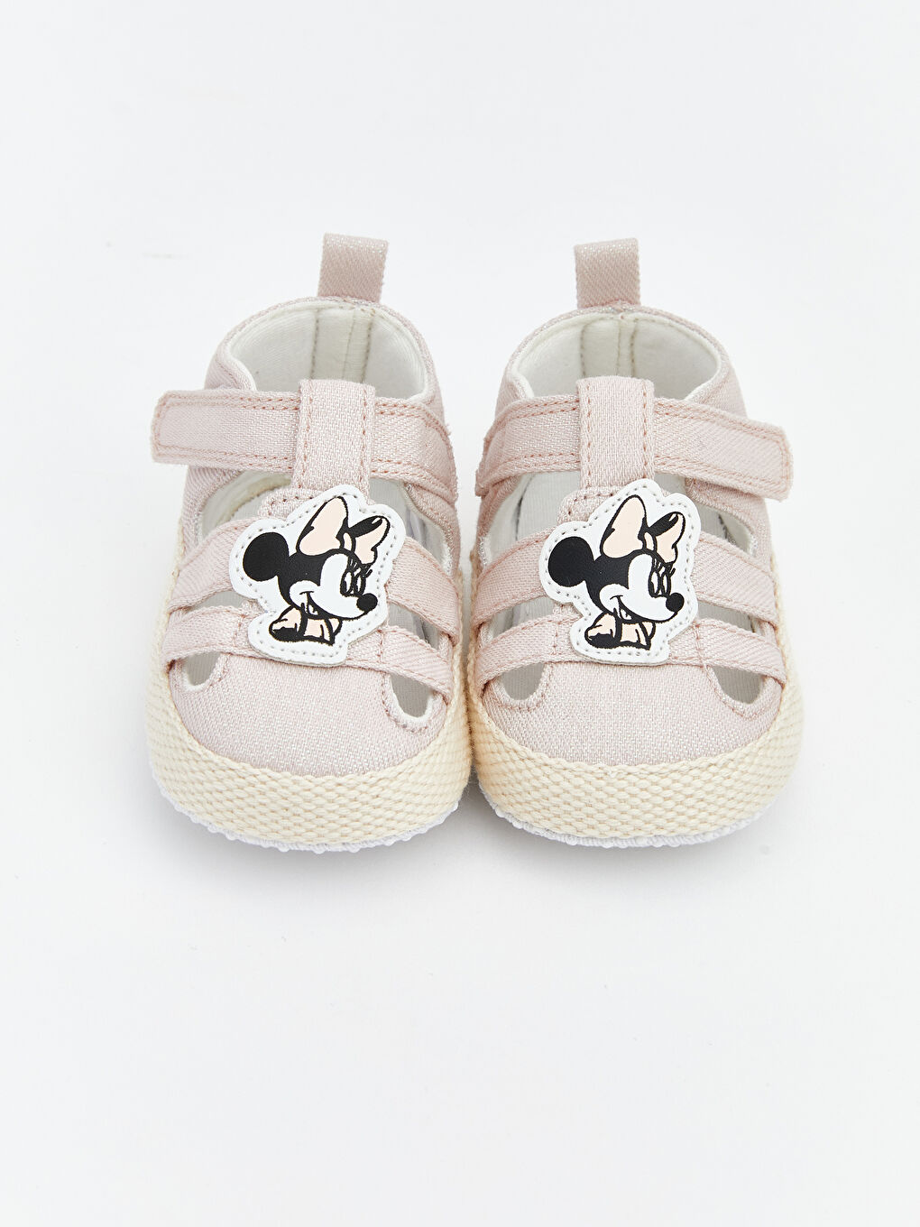 минни маус кестеленген сәби қыздарға арналған сандалдар-2