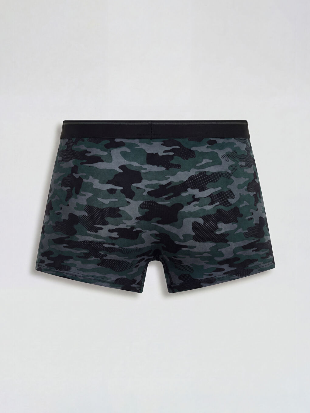 Siyah Pamuklu Esnek Erkek Boxer 3'lü-4