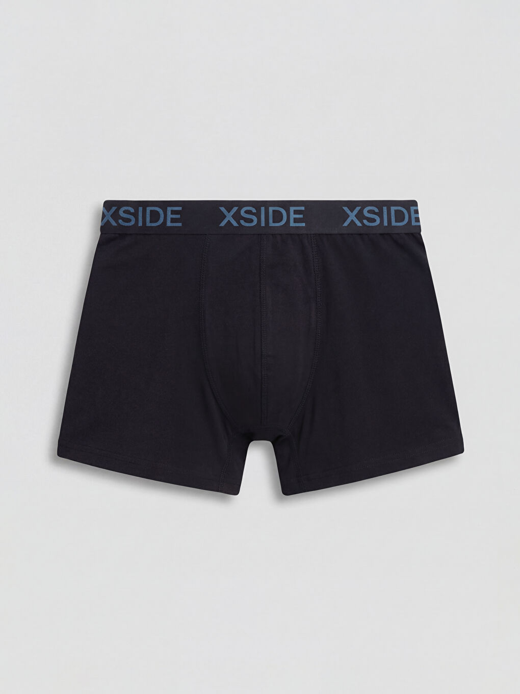 Siyah Pamuklu Kumaş Erkek Boxer 3'lü-3