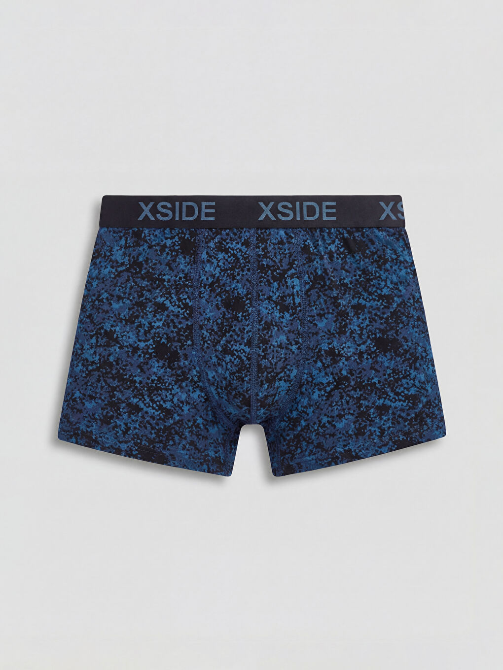 Siyah Pamuklu Kumaş Erkek Boxer 3'lü-4