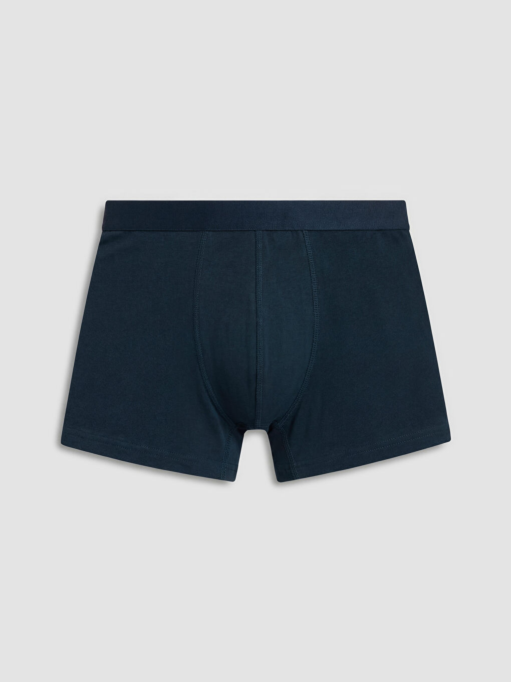 Lacivert Pamuklu Esnek Erkek Boxer 4'lü-3