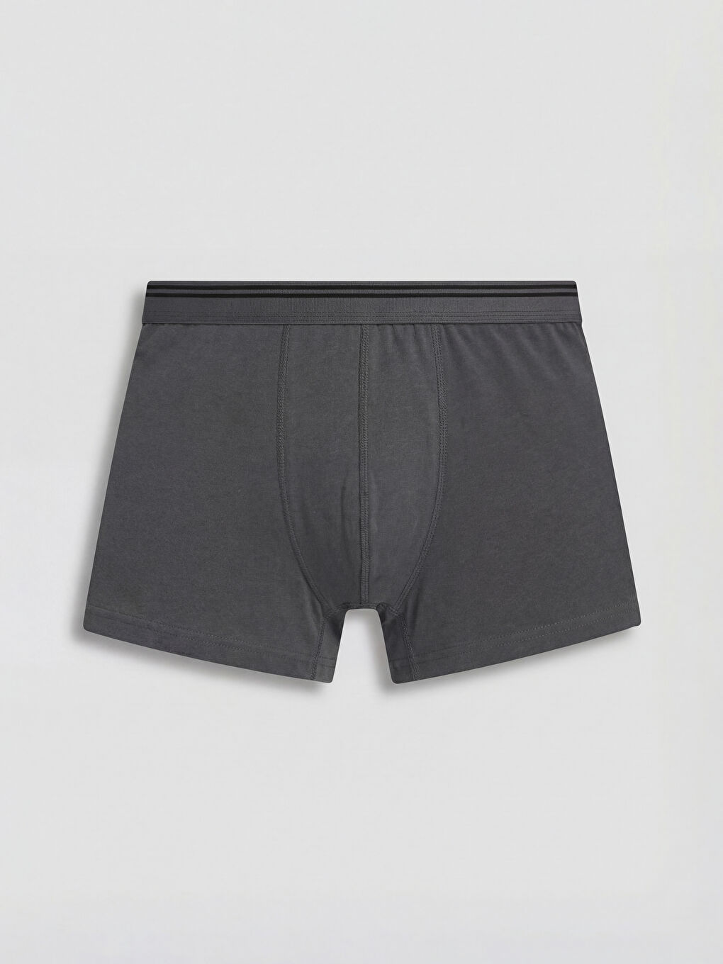 Lacivert Pamuklu Esnek Erkek Boxer 3'lü-2