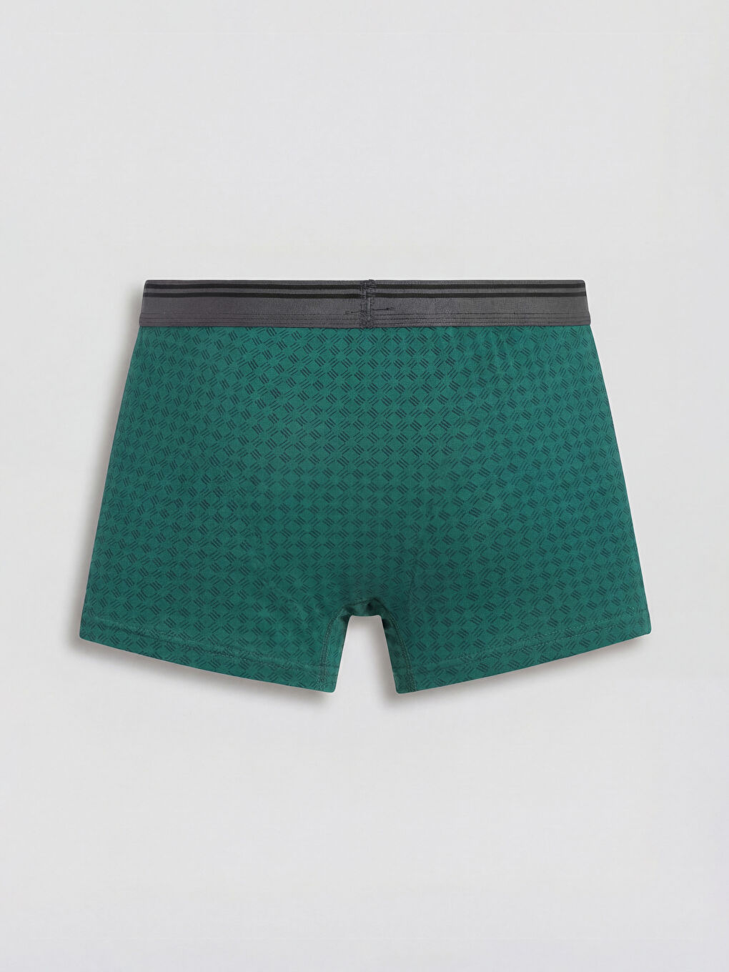 Lacivert Pamuklu Esnek Erkek Boxer 3'lü-4