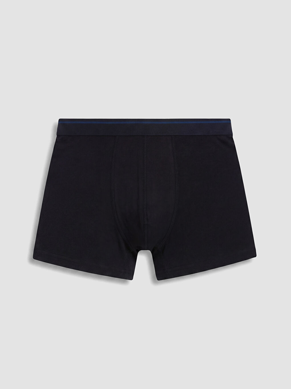 Siyah Pamuklu Esnek Erkek Boxer 5'li-4