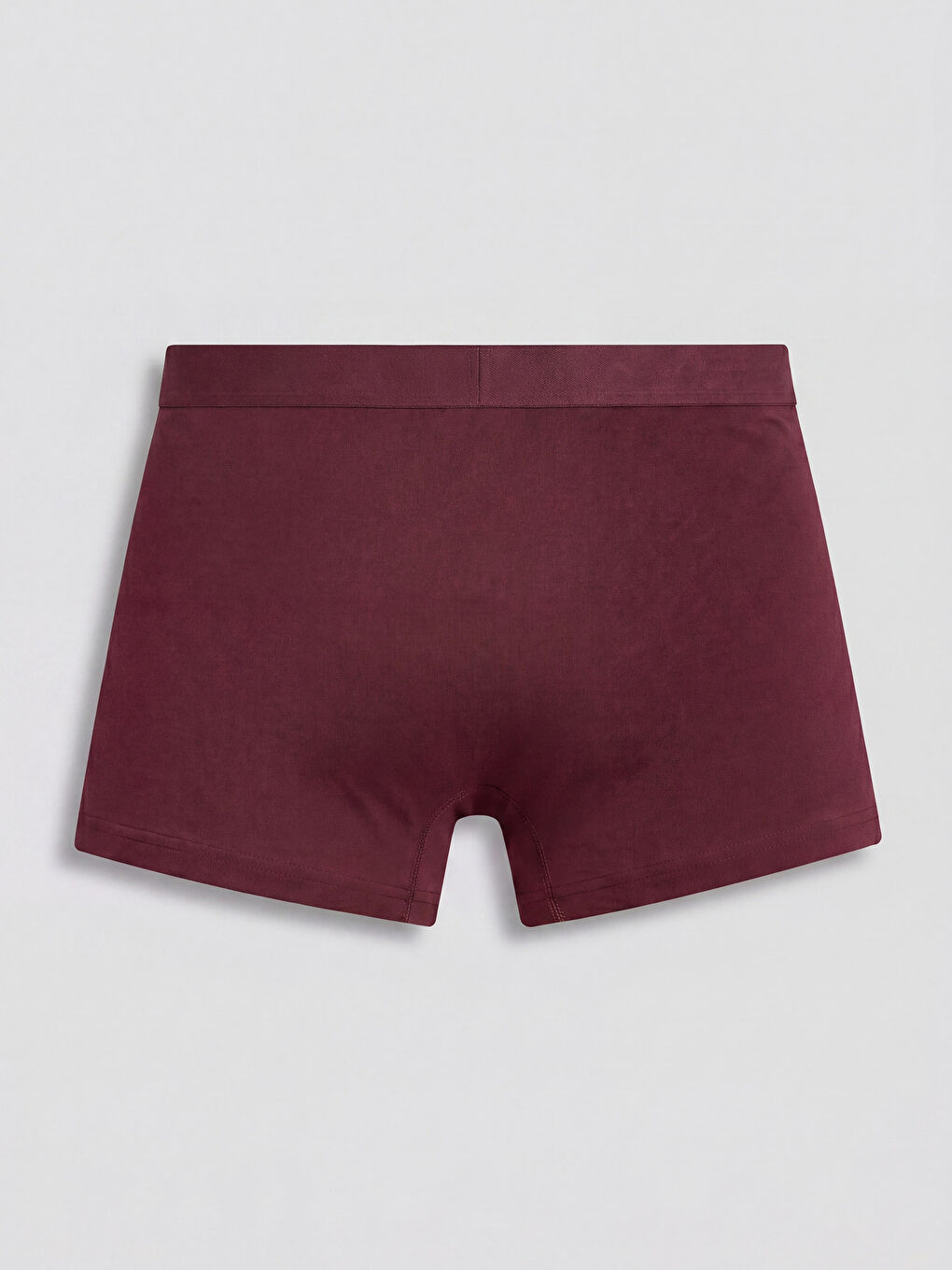 Bordo Pamuklu Esnek Erkek Boxer-1