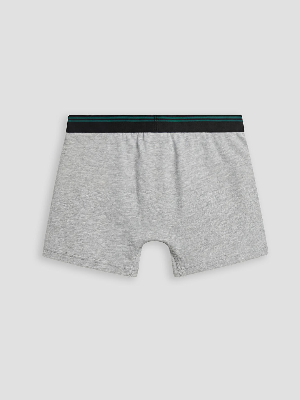 Siyah Standart Kalıp Pamuklu Esnek Erkek Boxer 3'lü-4