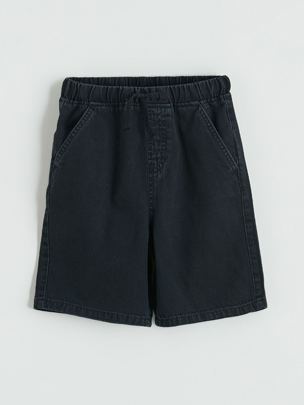 Elastic Waist Boys' Denim Shorts