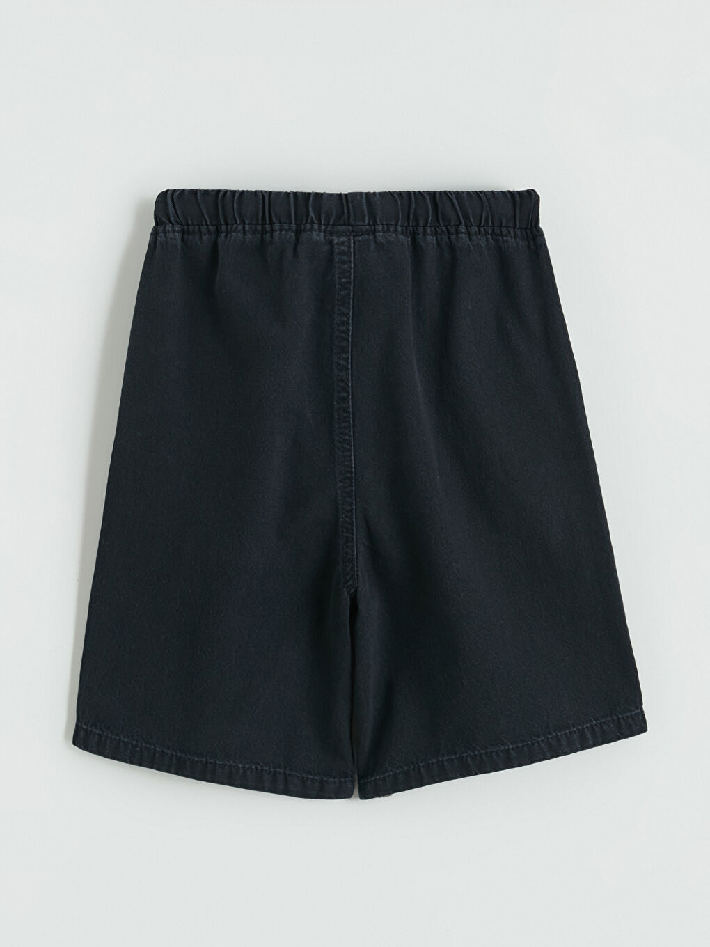 Elastic Waist Boys' Denim Shorts-2