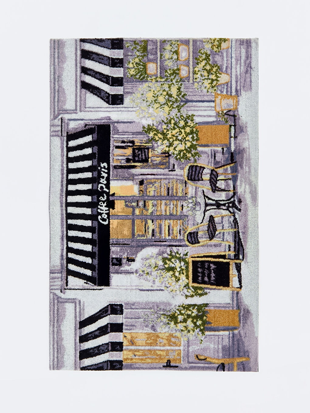 Karışık Baskılı Kapı Önü Paspası 45x75 cm-1