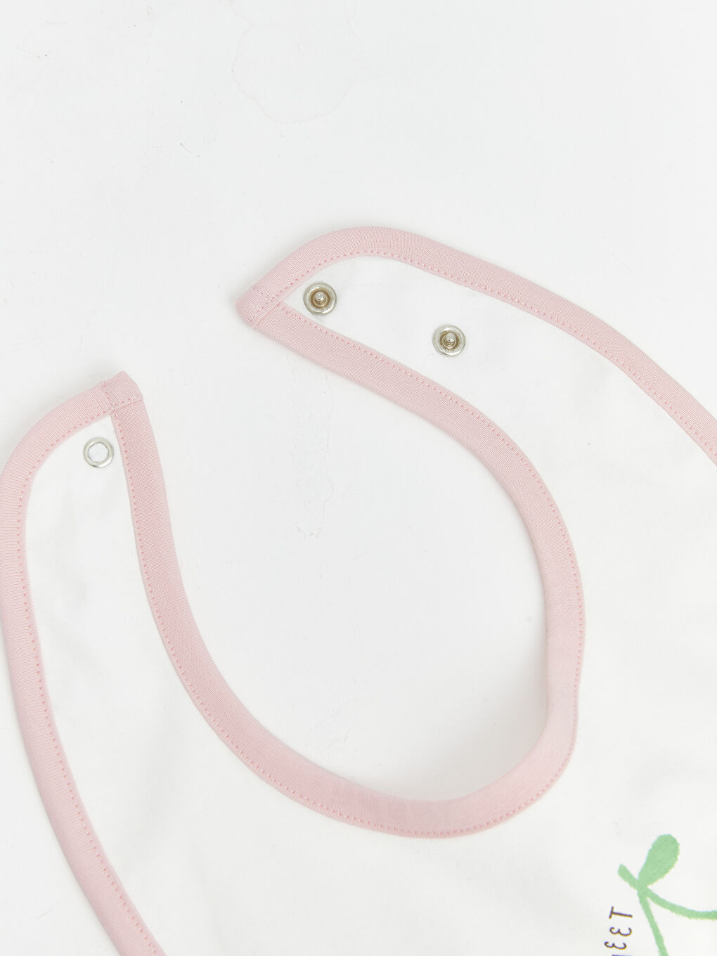 Бебе момиче Екрю Престилка за хранене на бебе-1