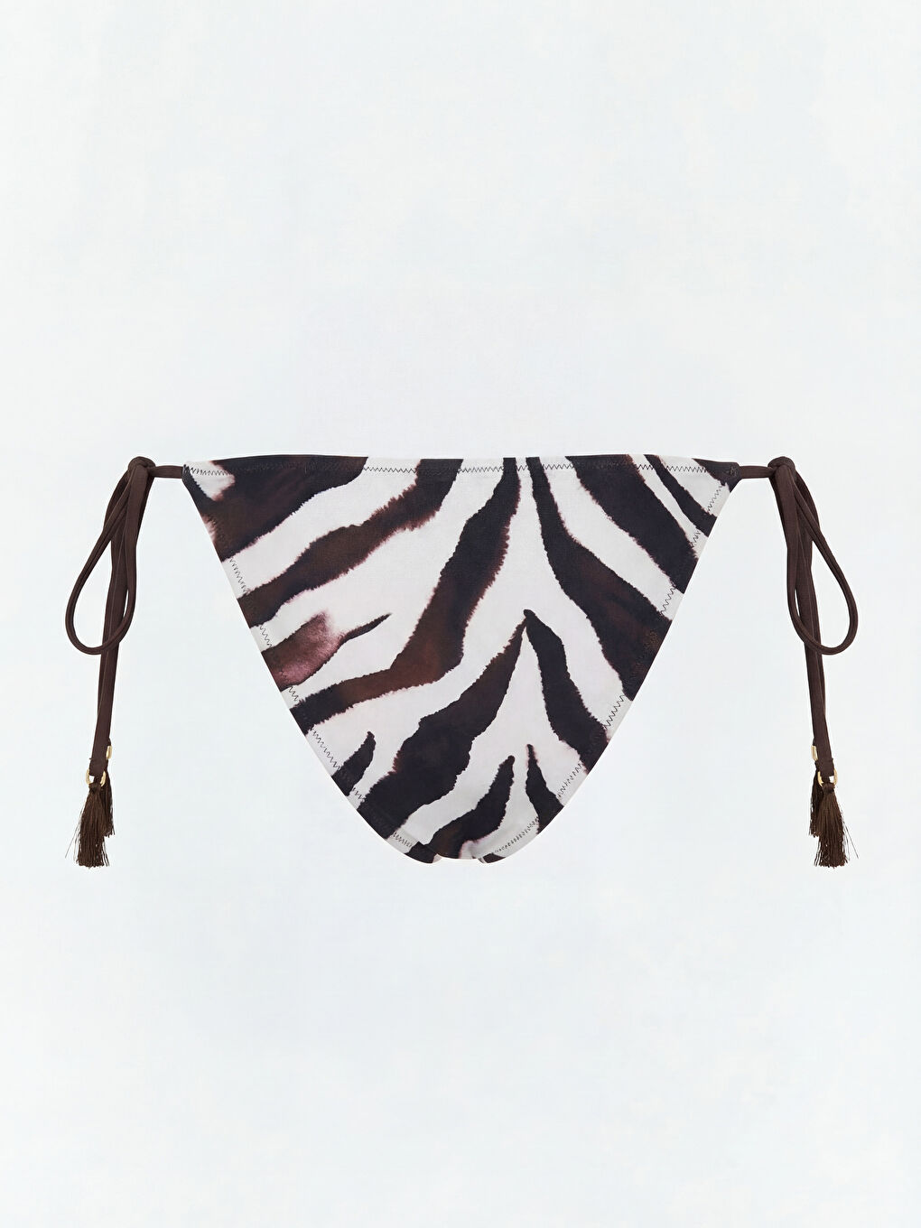 Woman BROWN Bikini Bottoms-1