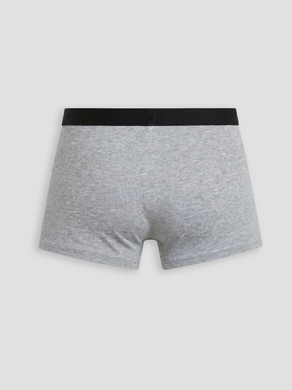 Siyah Pamuklu Esnek Kumaş Erkek Boxer 3'lü-4