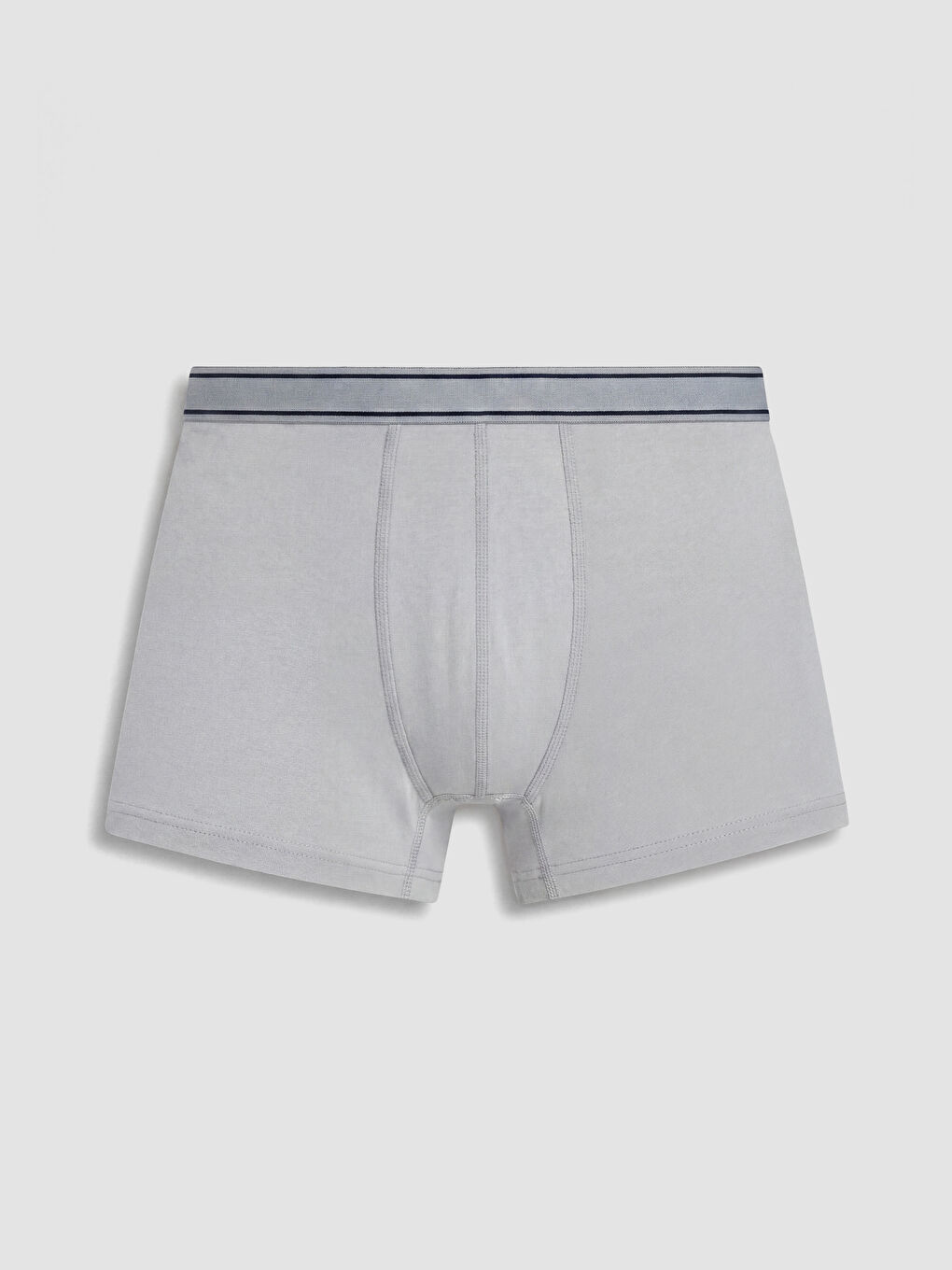 Lacivert Pamuklu Esnek Erkek Boxer 3'lü-2