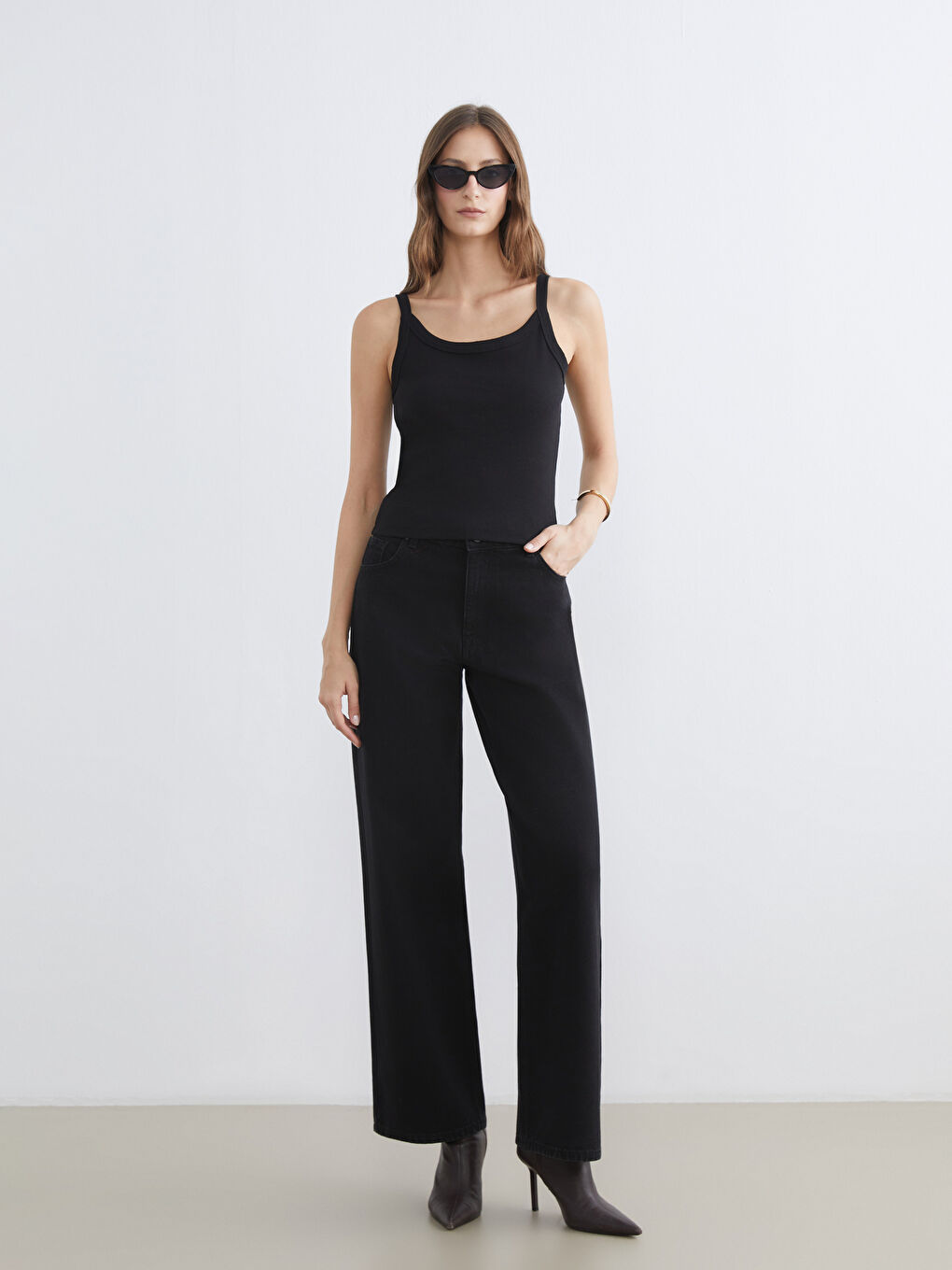 Débardeur NOIR Femme-1