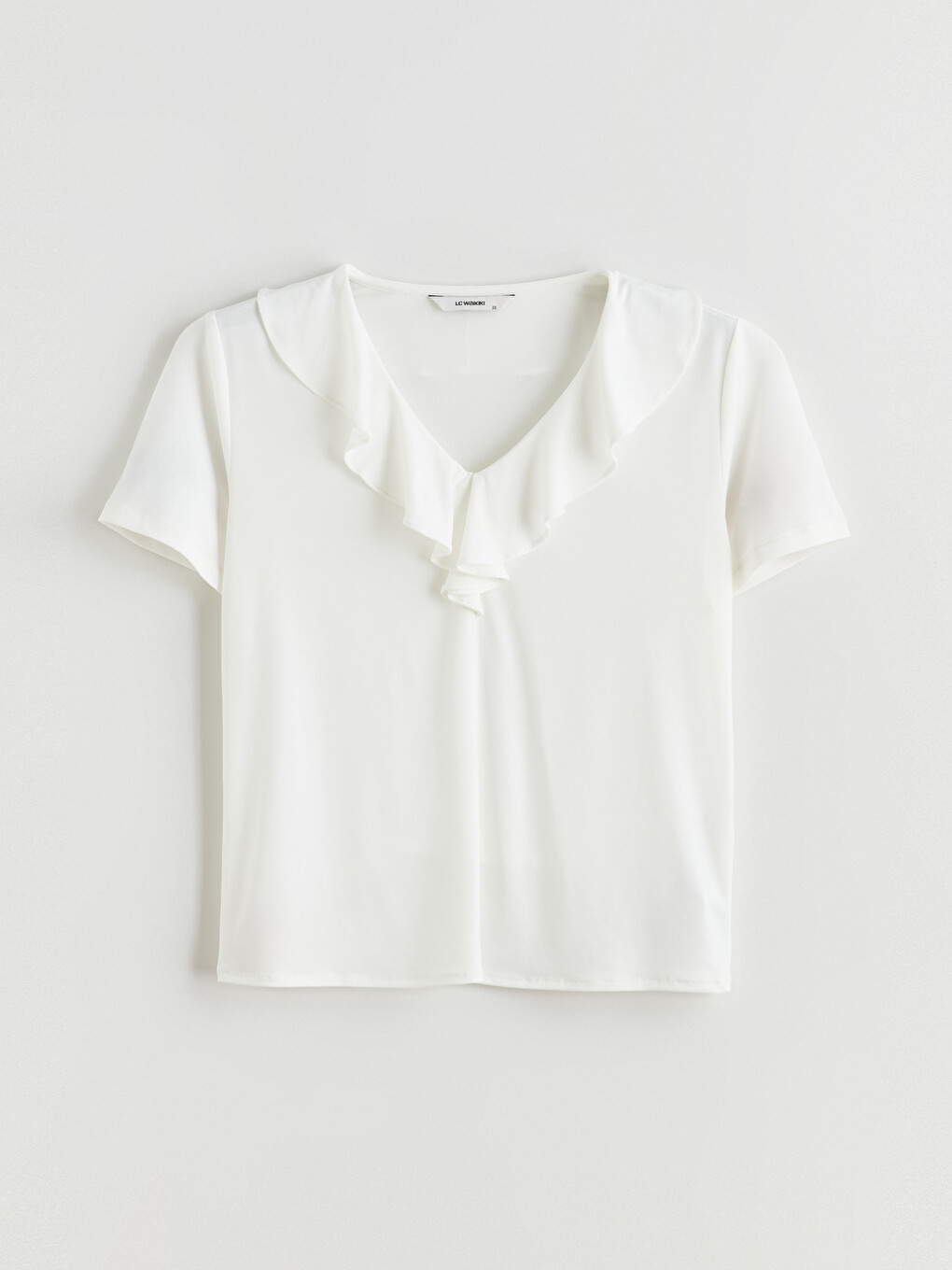 Woman White Blouse-4