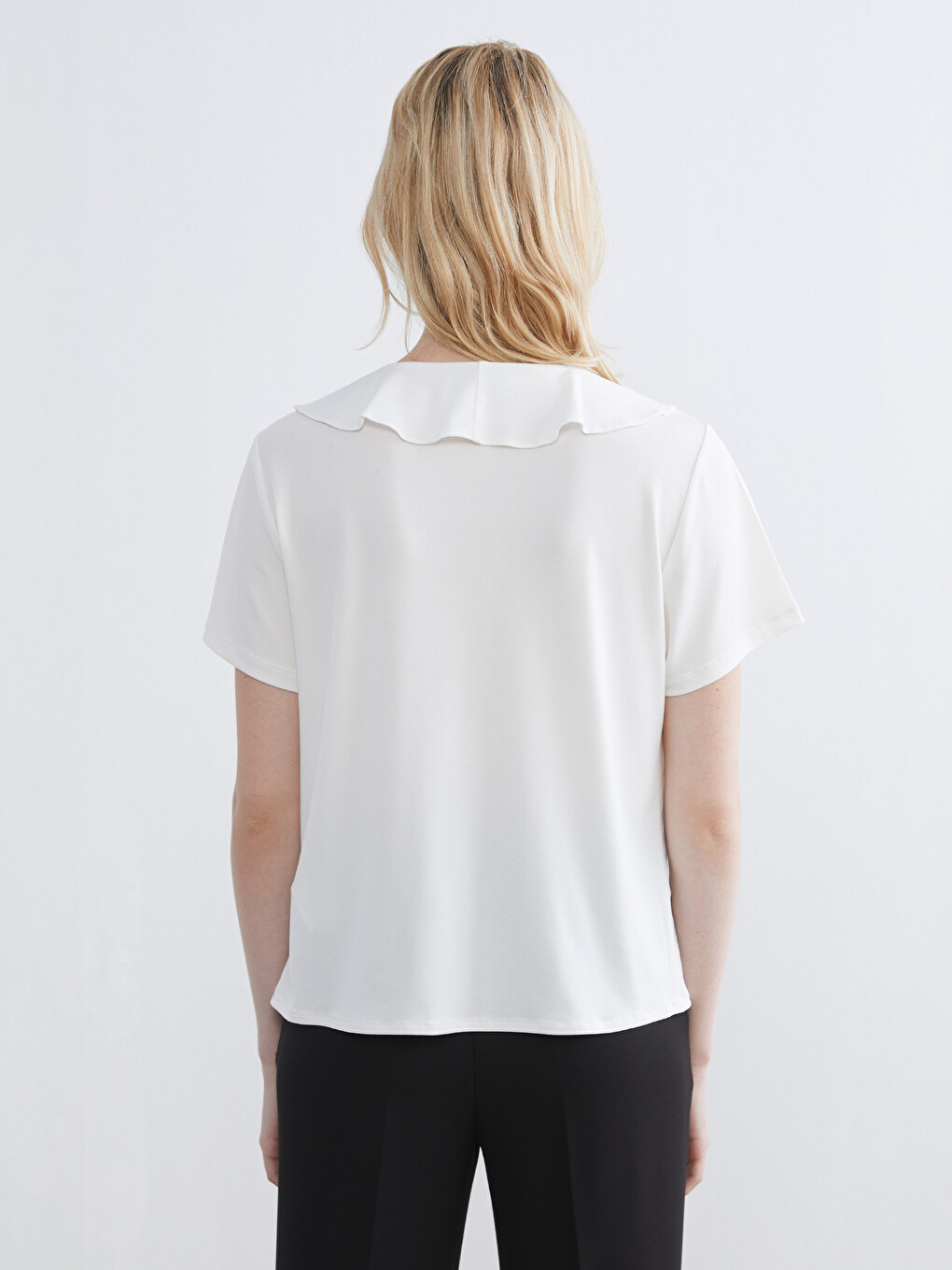 Woman White Blouse-3