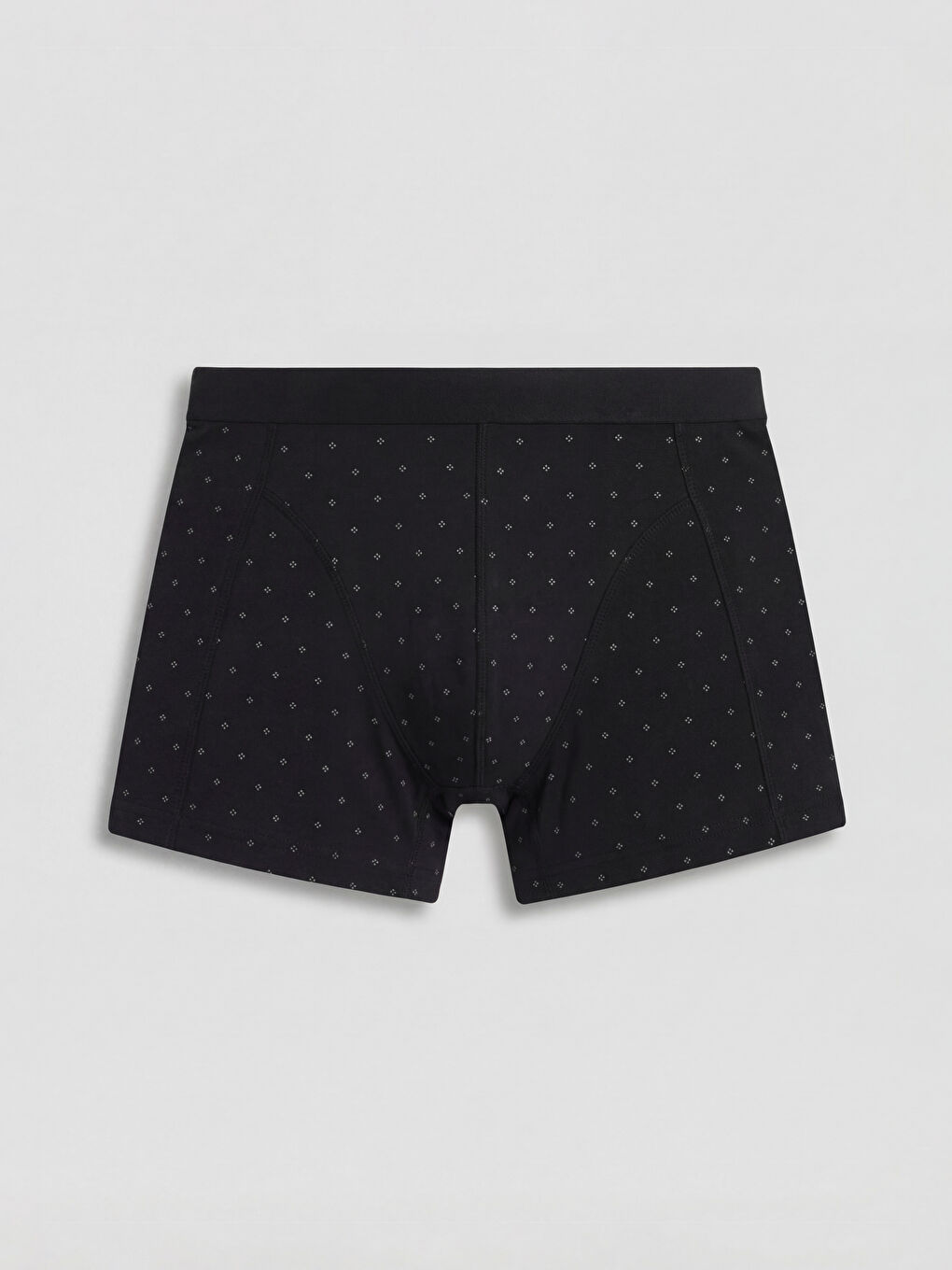 Siyah Pamuklu Esnek Erkek Boxer 3'lü-2