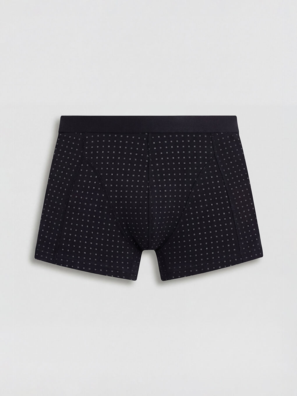 Siyah Pamuklu Esnek Erkek Boxer 3'lü-3