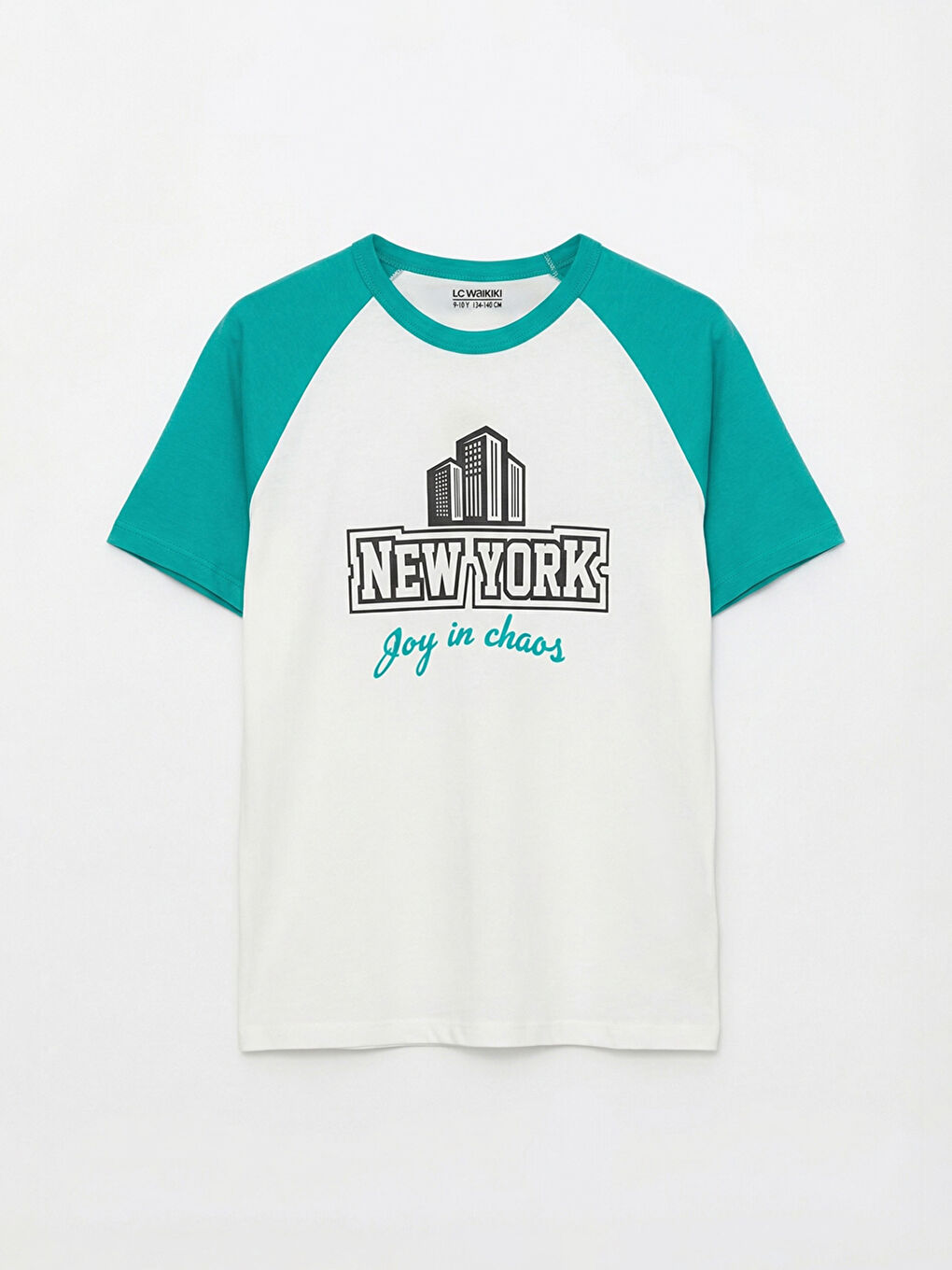 New York Printed Boy's T-Shirt and Shorts Set-1