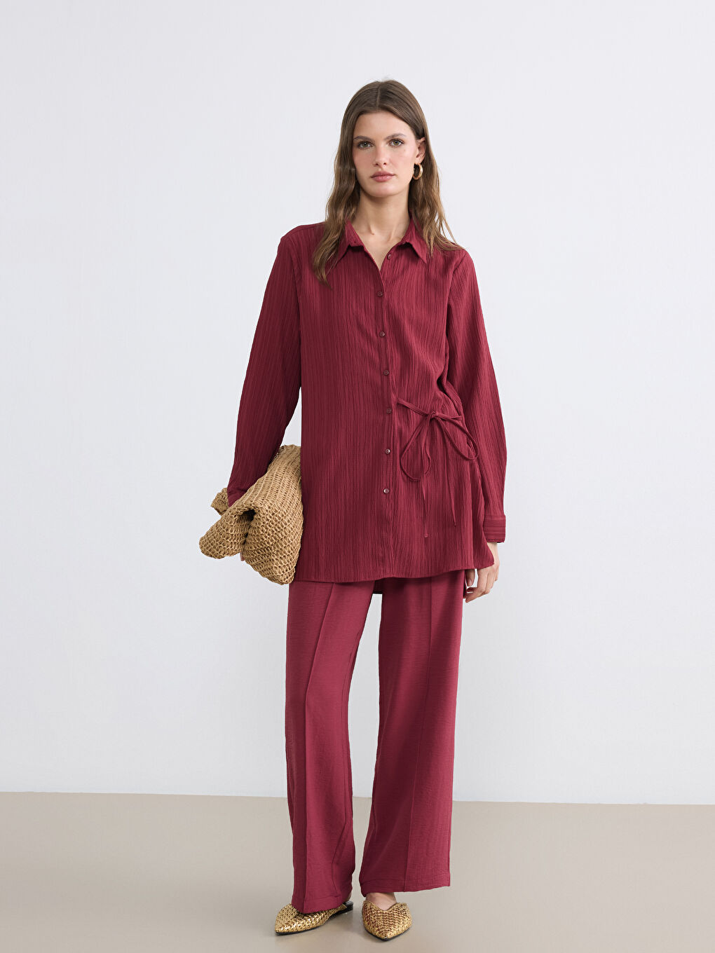 BORDO Pantalone Žena