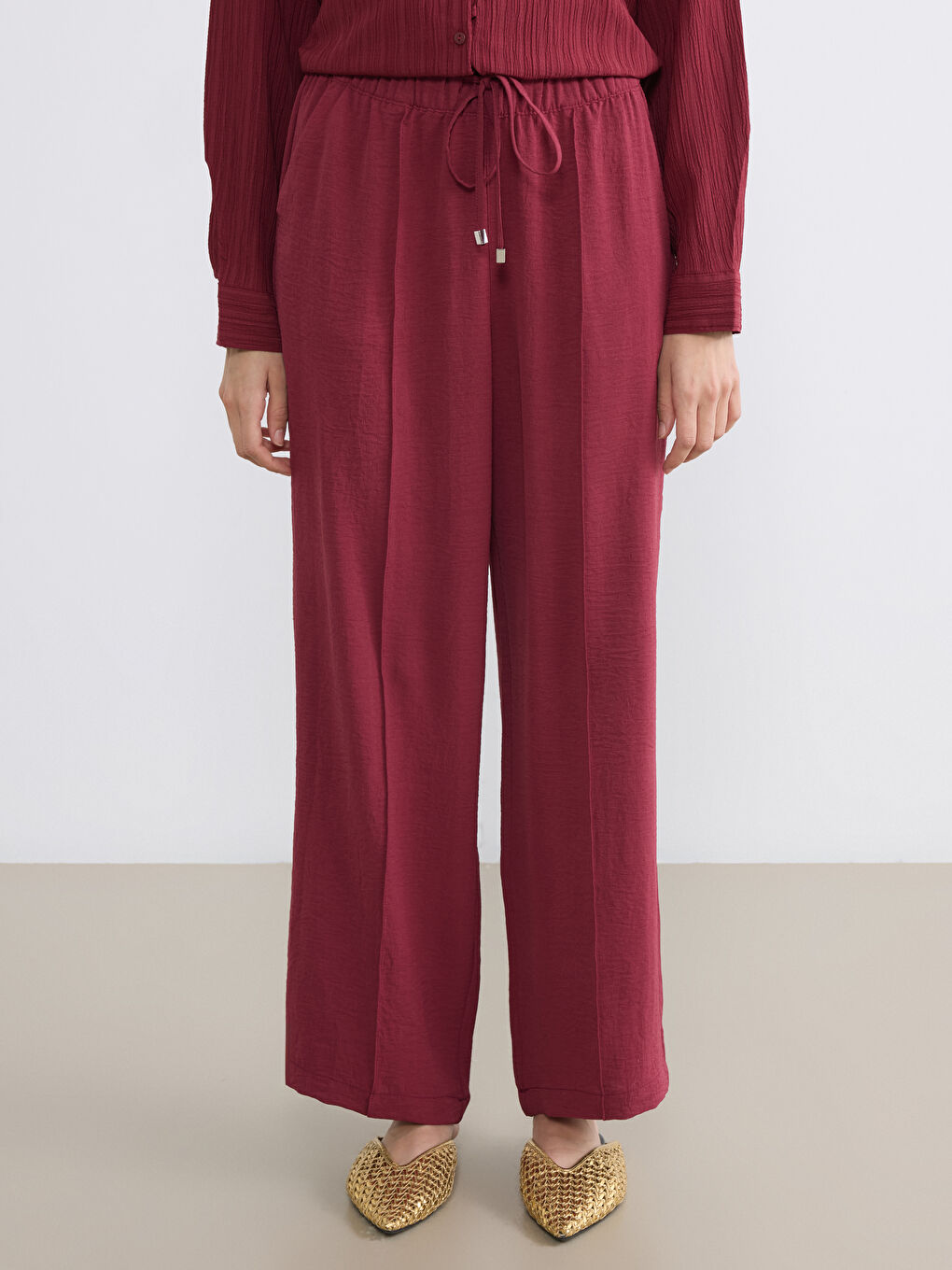 BORDO Pantalone Žena-1